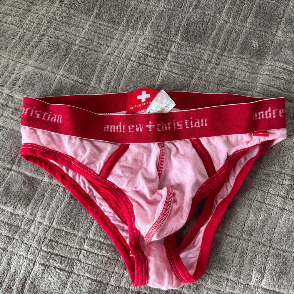 Andrew Christian vintage jock size small